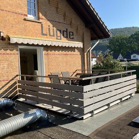 Ferienwohnung Im Bahnhof Luegde Экстерьер фото
